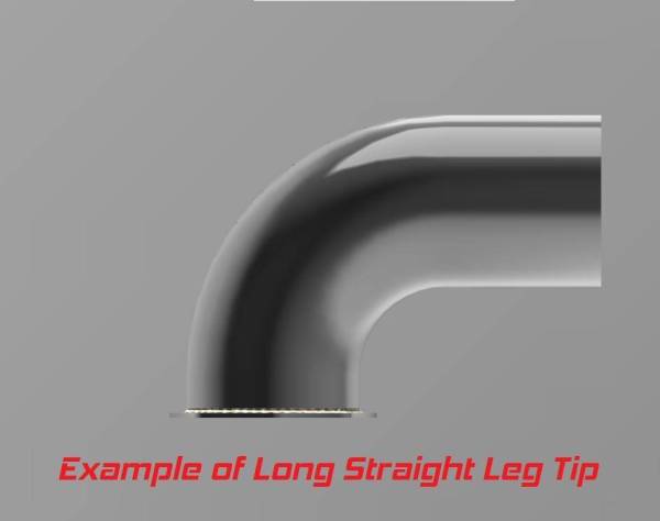 V-Band Bullhorn- 90 Degree