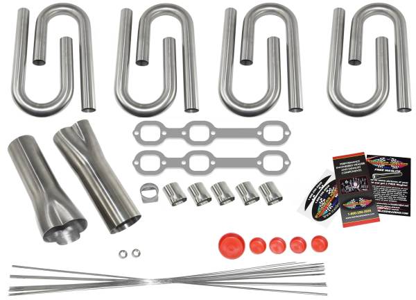 Chevrolet/Busch Series 3.8L/4.3L 18 Degree V6 Custom Header Build Kit