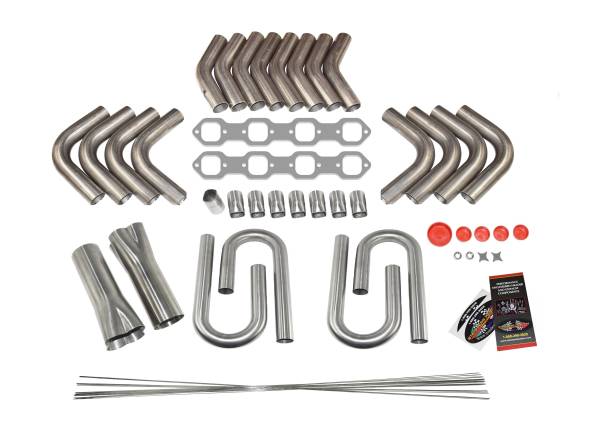 Ford Boss 429 Custom Fender Exit Header Build Kit