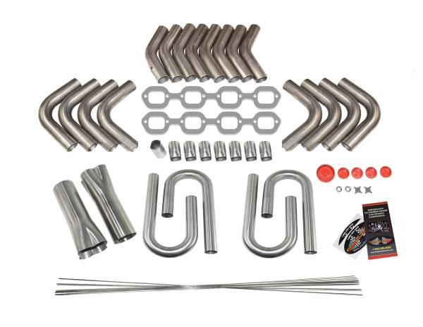 Kaase "Boss 9" Custom Fender Exit Header Build Kit