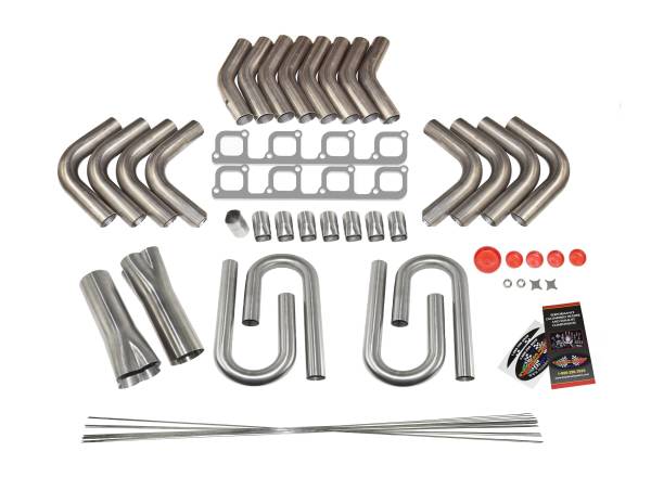 Ford Yates C3 Custom Fender Exit Header Build Kit