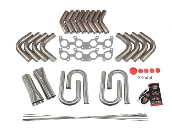 Ford 5.0L Coyote Custom Fender Exit Header Build Kit