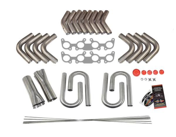 Ford 5.2L Voodoo/Eluminator Custom Fender Exit Header Build Kit