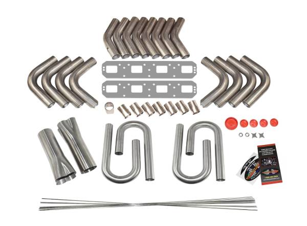 Fender Exit Header Build Kits: F.H.O Millenium/High Port Hemi Heads