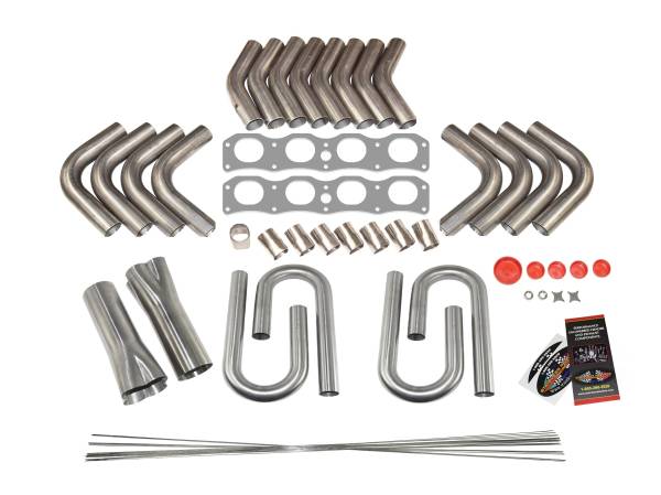 Veney Hemi Custom Fender Exit Header Build Kit