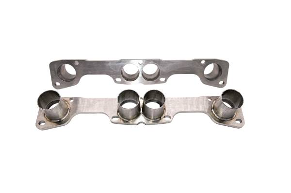 Small Block Chevy Close Port Stahl Pattern Stainless Steel Header Flange Kit