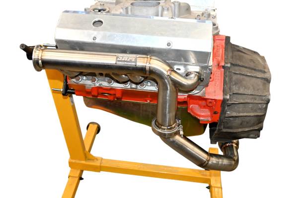 Small Block Chevy Single Turbo Header (Rear Crossover)