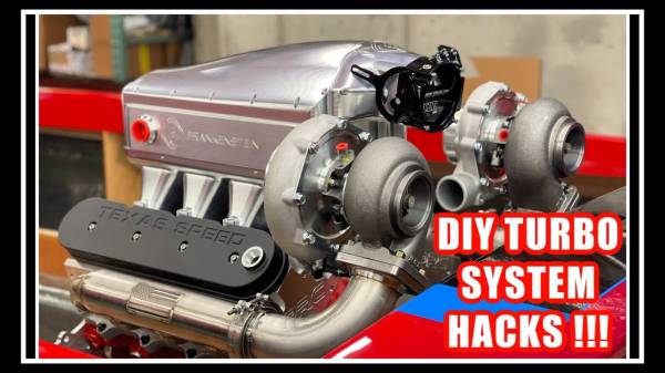 EASY TWIN TURBO LS ENGINE PLUMBING HACKS!!!