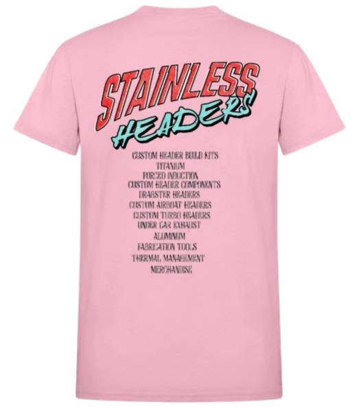 SHM "The Performance Tour" T-Shirt- Pink Back