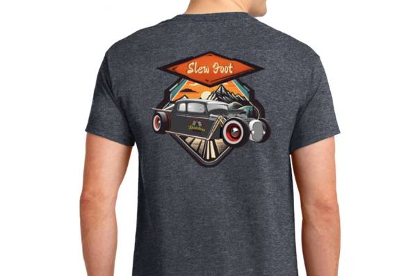 SHM "Slew Foot" T-Shirt-Dark Heather Gray