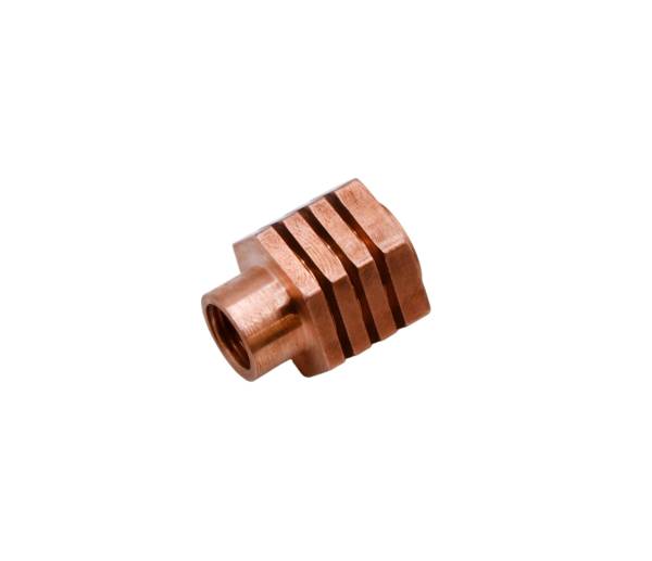 EGT Sensor Bung Copper Purge Port & Heat Sink