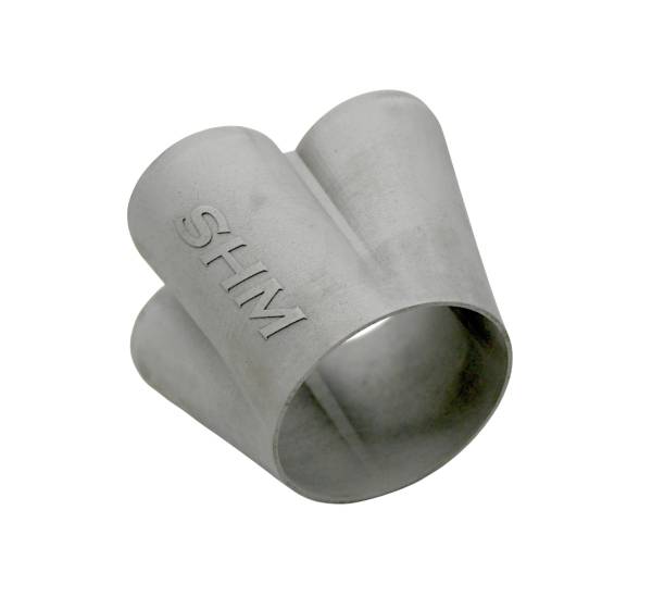 3D Printed 316 Stainless Steel Formed Turbo Collector: 1 7/8" Primary, 3" Exit