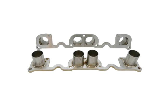 Small Block Chevy Spread Port MBE/Stahl Pattern Welded Stainless Steel Header Flange Kit