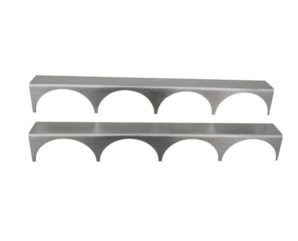 Notched Stainless Zoomie Braces- 2.5"