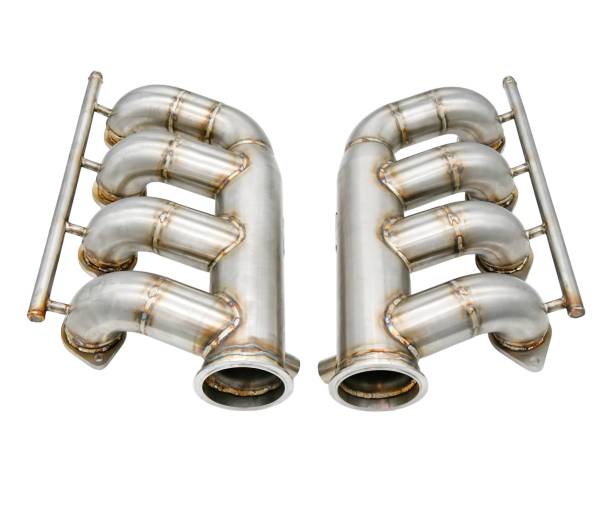 Big Block Chevy Long Branch Stainless Marine Exhaust Manifolds