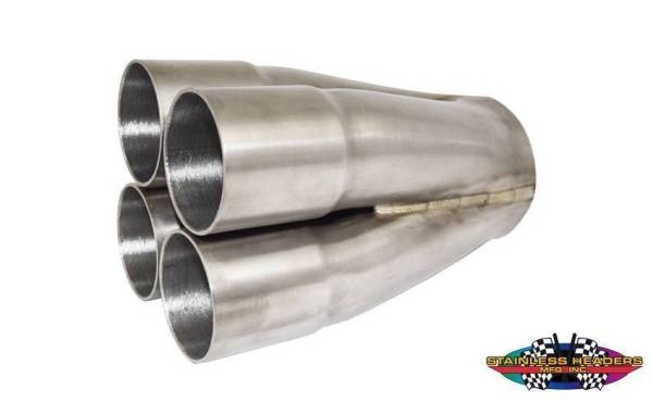 2 1/8" Primary 4 into 1 Performance Merge Collector-18ga 304ss
