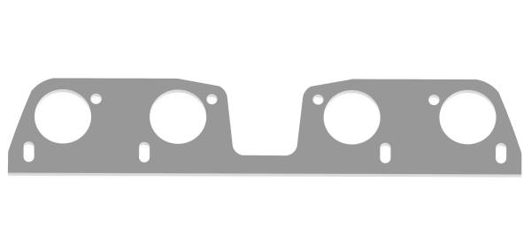 Pontiac 400/455 Ram Air V/DCI Motorsports Round Port Stainless Header Flange
