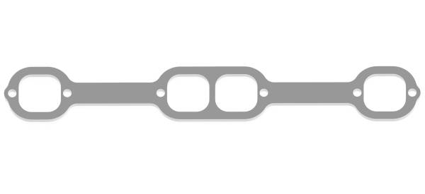 Small Block Chevy 18 Degree Stainless Header Flange: 2" Ports