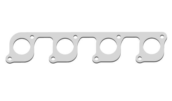 Small Block Chevy Stainless Header Flange for Brodix BD2000 Heads: 1 3/4" Round Ports
