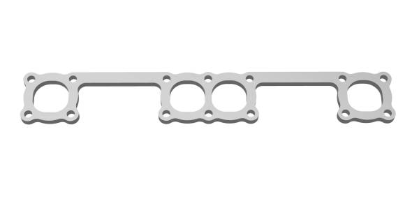 Small Block Chevy Stainless Header Flange for Dart 9 Degree 4.50" Spread Bore Heads: 1 7/8" Oval Ports