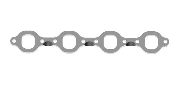 Small Block Ford AFR/Z304 3" Bolt Pattern Stainless Steel Header Flange: 1 5/8" Ports