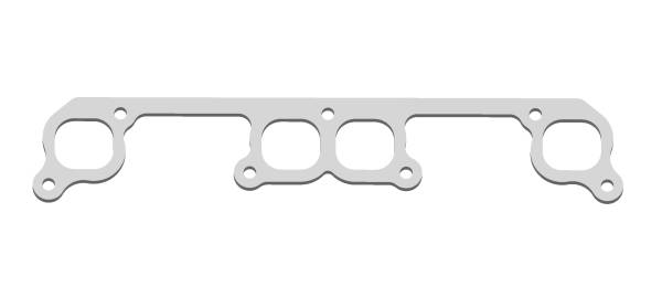 Stainless Header Flange for MBE 13 Degree SBC Heads: 1 7/8" Square Ports