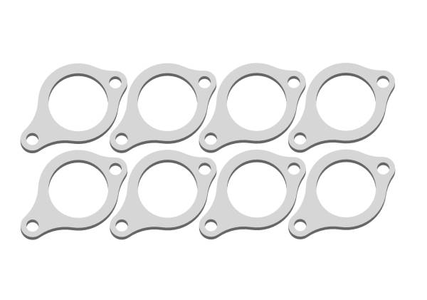 Stainless Header Flanges to fit Small Block Ford-Higgins Race Heads (Set of 8)