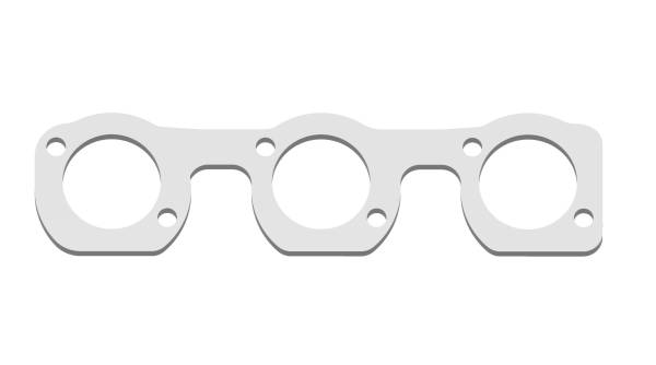 Buick Stage II V-6 Stainless Header Flange: 2" Round Port