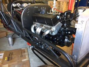 Baldy's Rod & Custom SBC Roadster Headers Cover