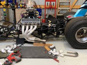 Big Block Chevy Dragster Cover