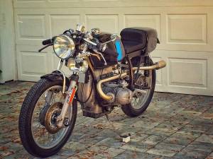 Luis Etchenique- BMW Cafe Racer Cover