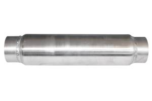 Stainless Headers - Lightweight Aluminum Racemuffler: 2 1/2" x 18" - Image 4