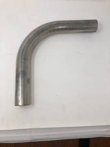 Surplus + FireSale - FireSale Components and Materials - Stainless Headers - 2" x 6" CLR x 90 Degree 18ga 321 Stainless Mandrel Bends: B-List