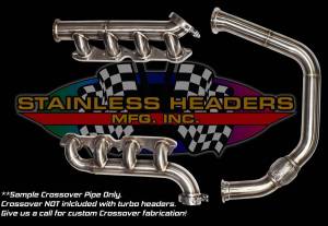 Stainless Headers - Big Block Chevy Single Turbo Header - Image 5