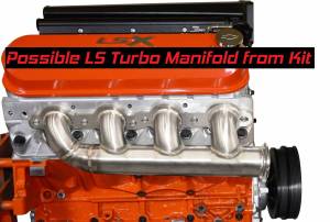 Stainless Headers - Chevy LS Turbo Manifold Build Kits - Image 8