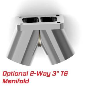 Stainless Headers - Spread Port Small Block Chevy Stahl Pattern Turbo Manifold Build Kits - Image 11