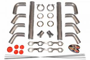 Custom Header Build Kits - Custom Turbo Manifold Build Kits - Stainless Headers - Small Block Ford 302/351W Turbo Manifold Build Kit