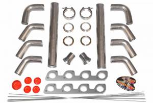 Stainless Headers - Small Block Ford D3 Turbo Manifold Build Kit - Image 1