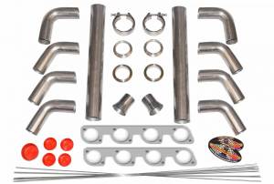 Custom Header Build Kits - Custom Turbo Manifold Build Kits - Stainless Headers - Small Block Ford SC-1 Turbo Manifold Build Kit