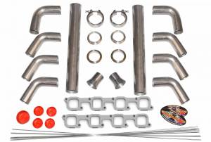 Custom Header Build Kits - Stainless Headers - Big Block Ford C460 Turbo Manifold Build Kit