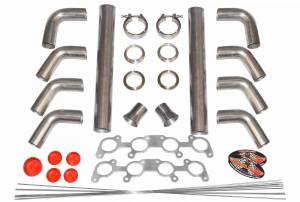 Custom Header Build Kits - Custom Turbo Manifold Build Kits - Stainless Headers - Ford 5.0L Coyote Turbo Manifold Build Kit