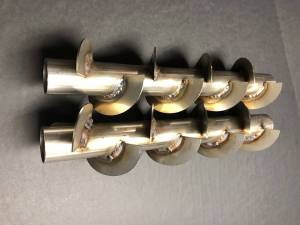 Stainless Headers - Pair of 3.50" x 30" Spiral Turbo Baffles - Image 2