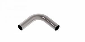 Stainless Headers - 2.5" OD x 90 Degree x 4.00" CLR CP2 Titanium Mandrel Bend- 0.050" Thick - Image 1