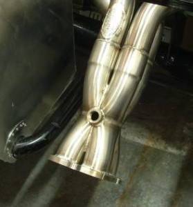 Stainless Headers - Cobra Kit Car Double Merge Collector - Image 2