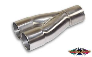 Stainless Headers - 2" Primary 2 into 1 Performance Merge Collector-18ga 304ss - Image 2