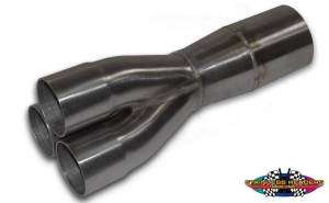 Stainless Headers - 2" Primary 3 into 1 Performance Merge Collector-16ga Mild Steel - Image 3