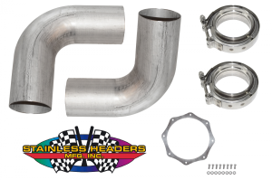 Stainless Headers - 5" Stainless Steel Bullhorn Kit - Image 1