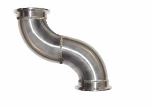Stainless Headers - 2 1/2" V-Band 90 S-Curve Turbo Elbow - Image 1