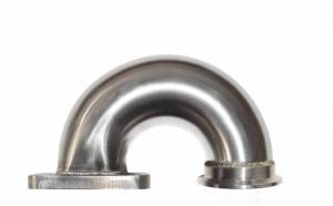 Stainless Headers - T3 Turbo Flange 180 Degree Stainless Turbo Elbow - Image 1