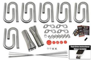 Custom Header Build Kits - Naturally Aspirated Header Build Kits - Stainless Headers - Buick Nailhead V-8 Custom Header Build Kit